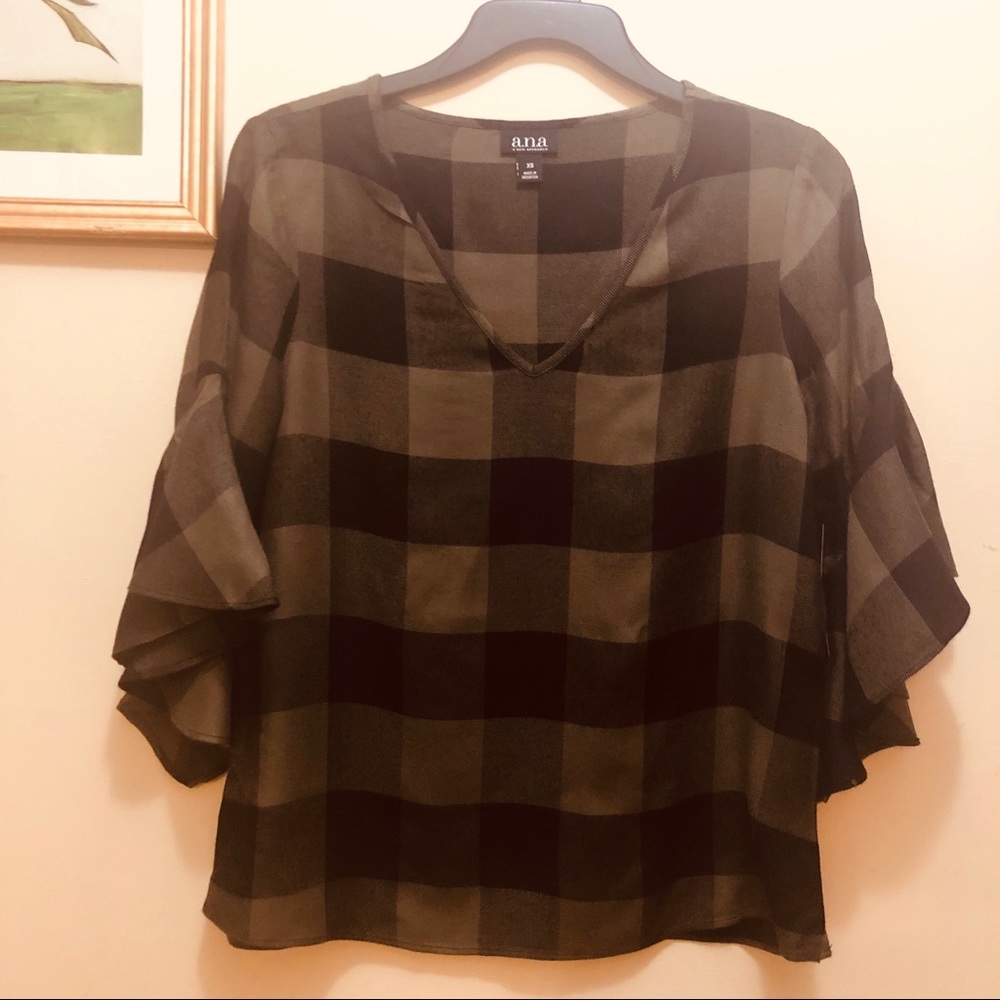 A.N.A Bell Sleeve Top